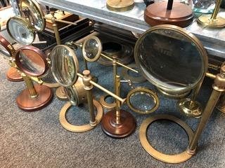 Brass magnifier