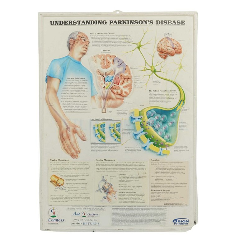 Parkinsons Disease Poster 3D