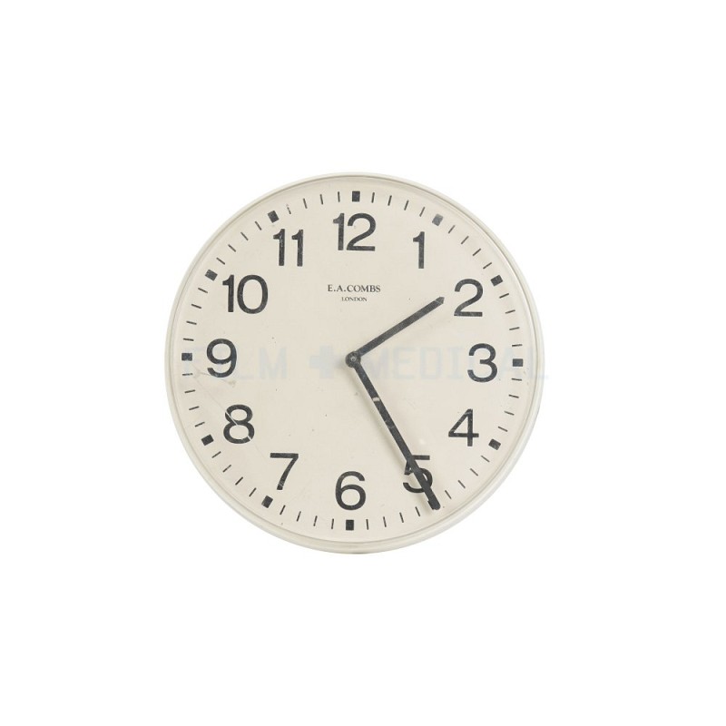 White Round Clock