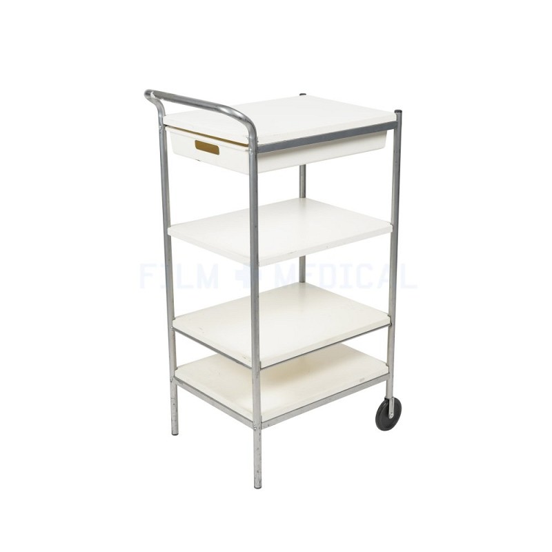 White 3 Tier Trolley