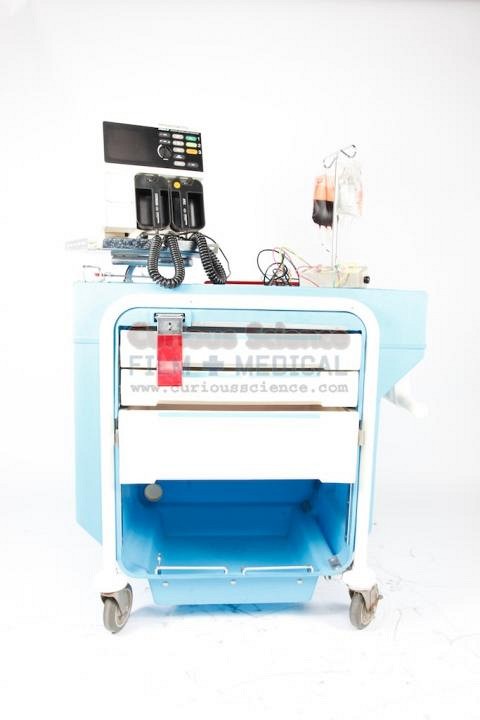 Defibrillator And Crash Cart