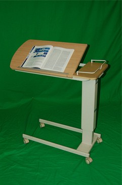 Hospital Over Bed Table with Tilt Action