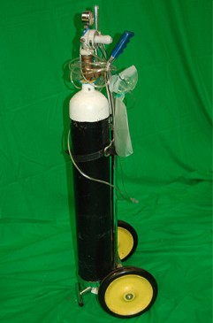 Oxygen Cylinder with Trolley