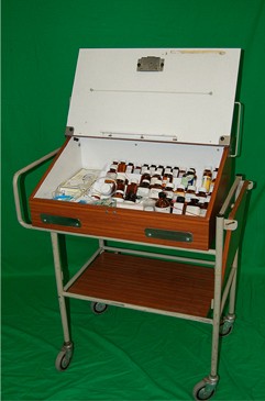 Drugs Trolley Fully Dressed