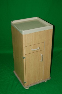 Modern Hospital Bedside Cabinet.