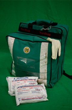 Green Paramedic Bag