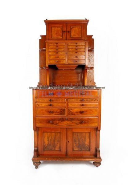 Walnut Dental Cabinet