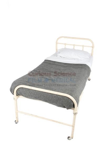 Cream Period Hospital Bed