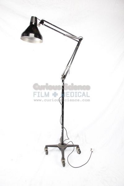 Period Medical Lamp on Stand