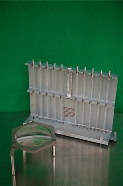 Laboratory Stand and Table Top Magnifier