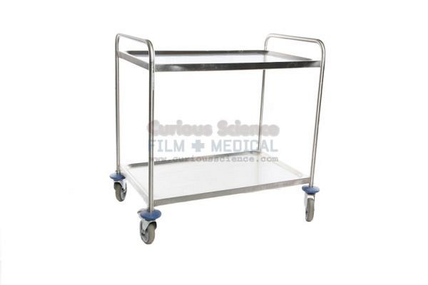 Hospital Trolley in Stainless Steel