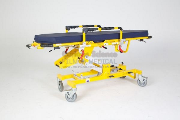 Patient transport trolley