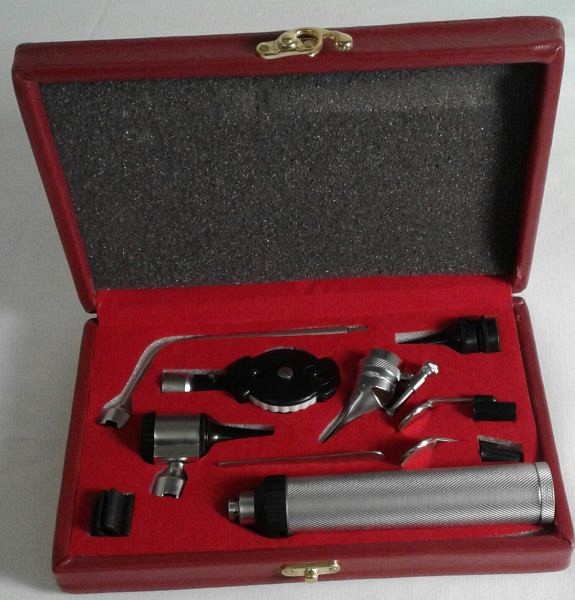 Ophthalmascope & Otoscope cased set