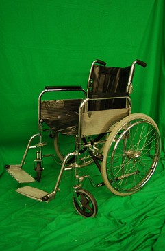 Chrome Wheelchair