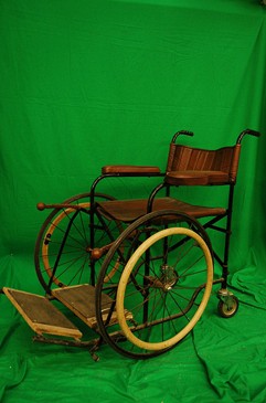 Period Canvas Wheelchair